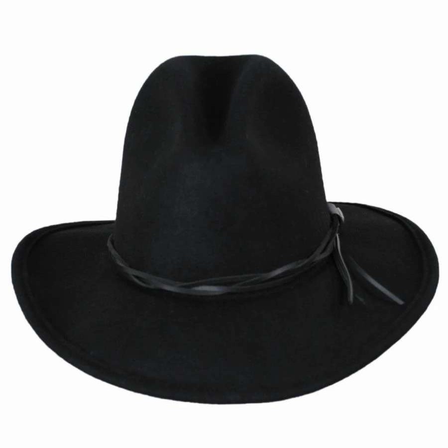 Cowboy & Western Hats * | Stetson Gus Crushable Wool Felt Western Hat