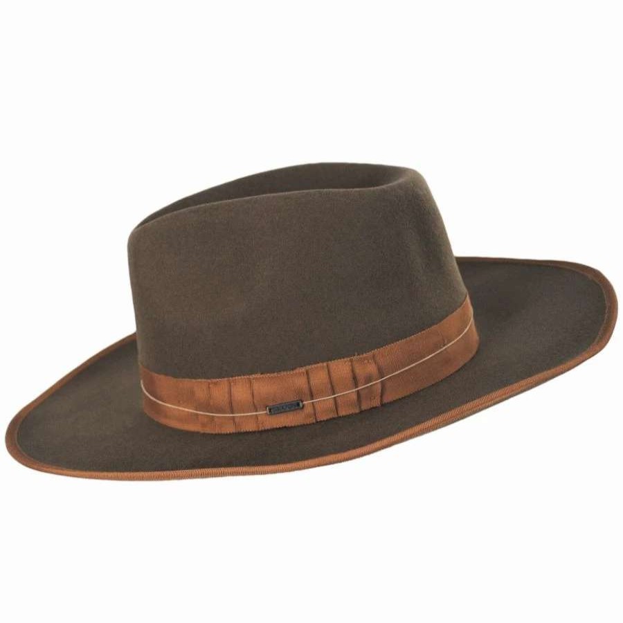 Men'S Hats * | Reno Wool Felt Fedora Hat