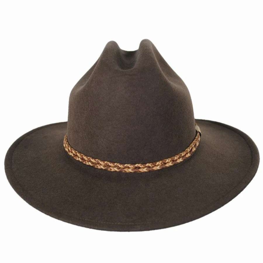 Cowboy & Western Hats * | Stetson Mitchum Crushable Wool Felt Western Hat