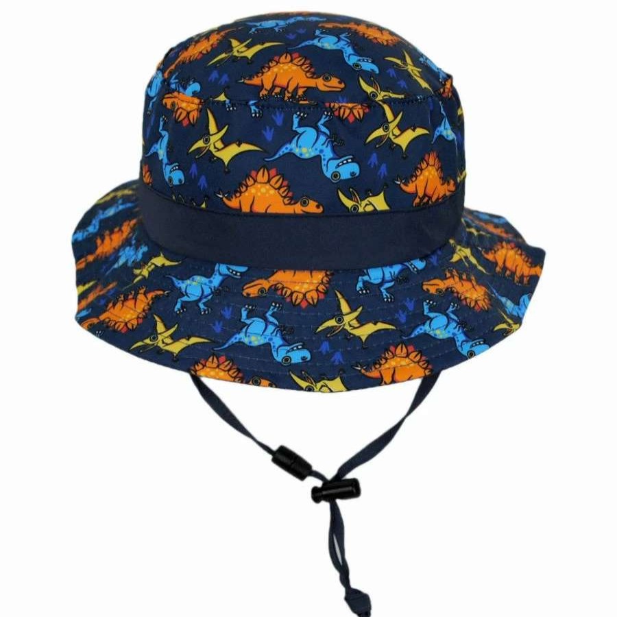 Bucket Hats * | Scala Kids' Jurassic Bucket Hat