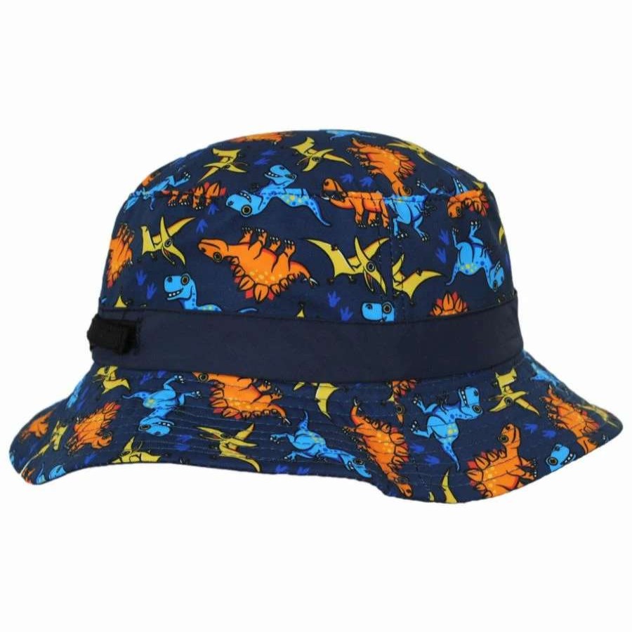 Bucket Hats * | Scala Kids' Jurassic Bucket Hat