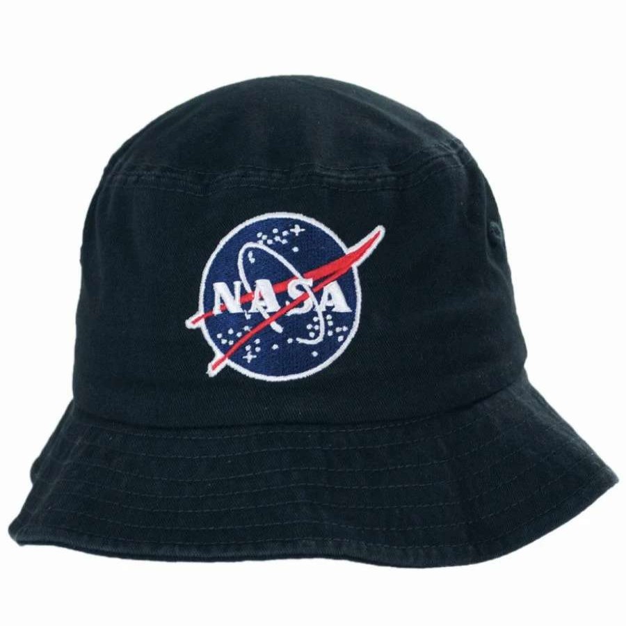 Men'S Hats * | Nasa Cotton Twill Bucket Hat