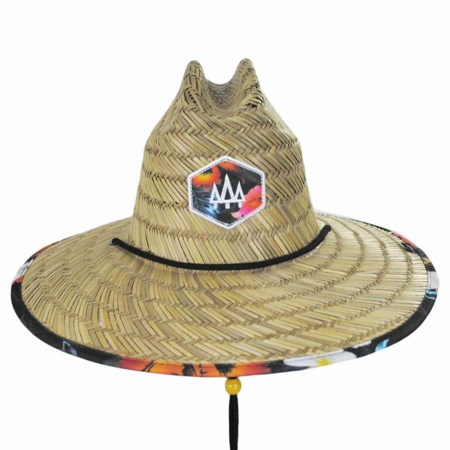 Outdoors * | Kailua Straw Lifeguard Hat