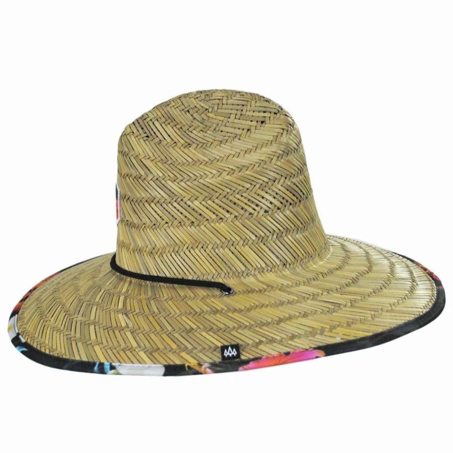 Outdoors * | Kailua Straw Lifeguard Hat