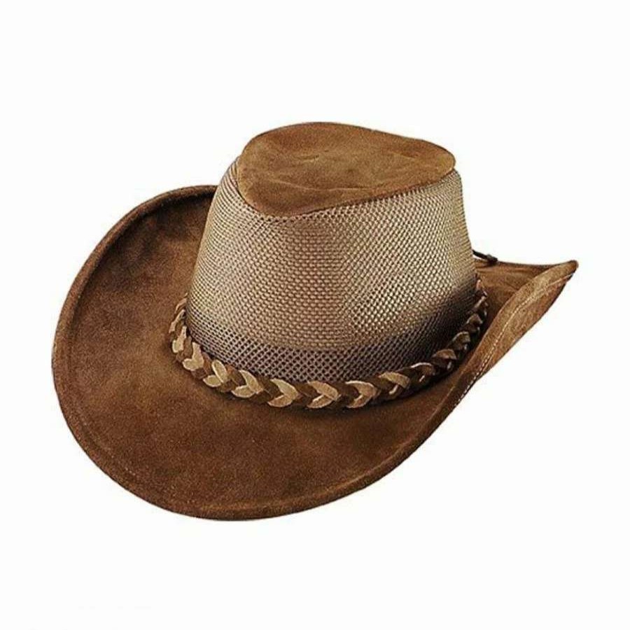 Cowboy & Western Hats * | Explorer Suede Outback Hat