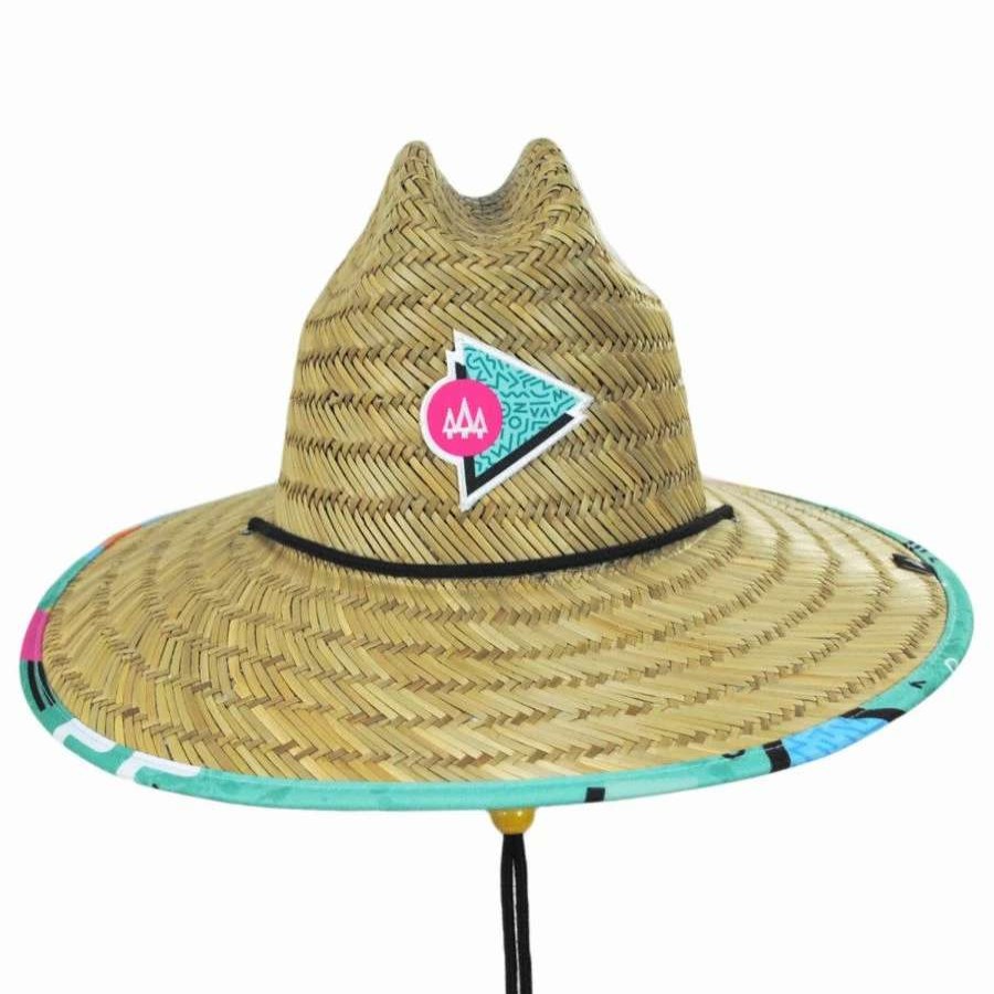 Outdoors * | Youth Bel Air Straw Lifeguard Hat