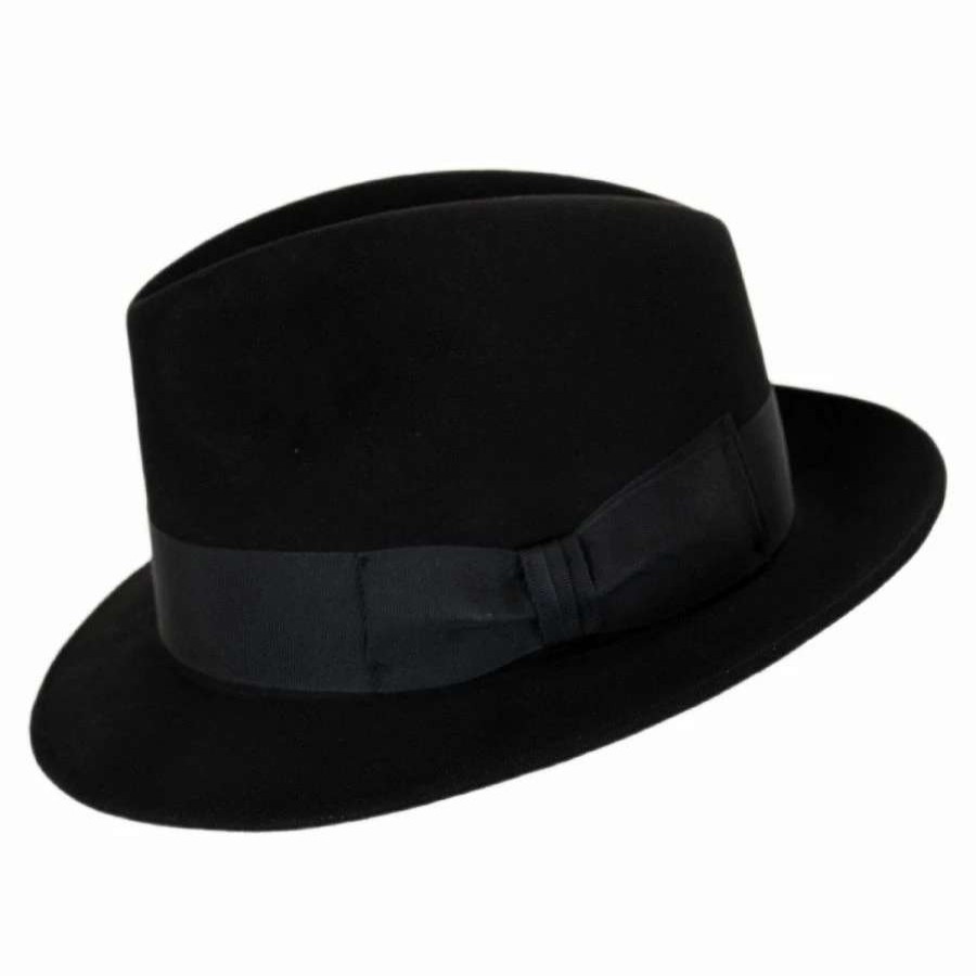 Fedoras * | Ultimo Beaver Fur Felt Fedora Hat