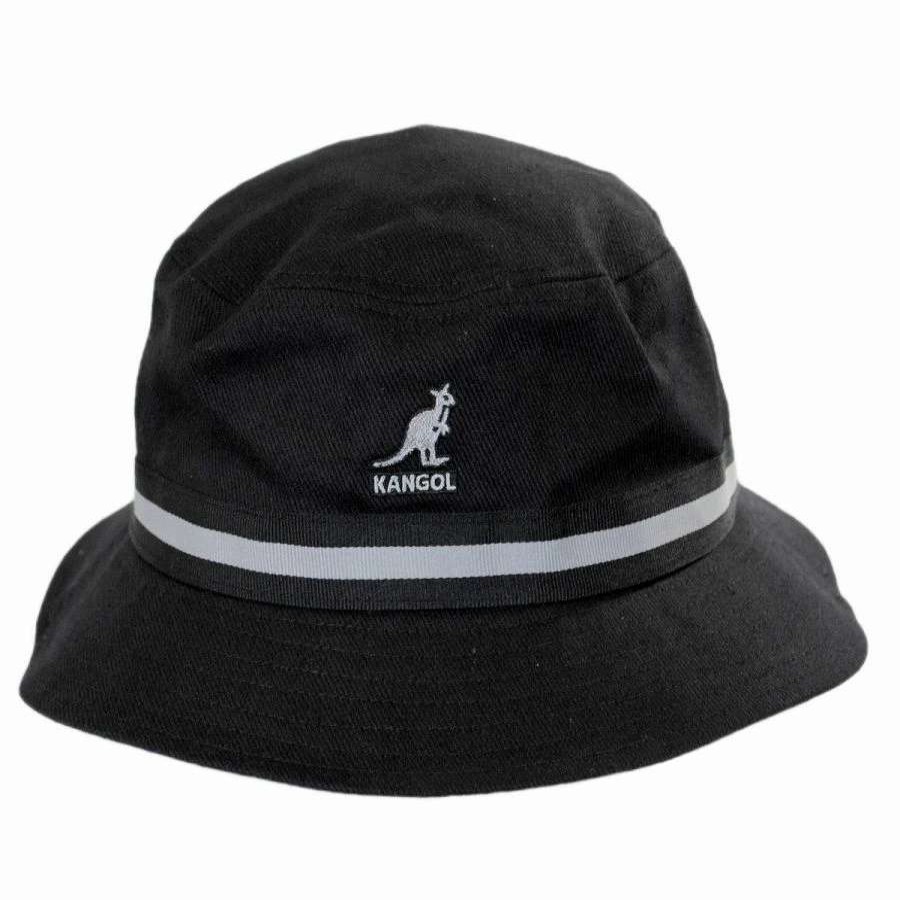 Bucket Hats * | Kangol Stripe Lahinch Cotton Bucket Hat