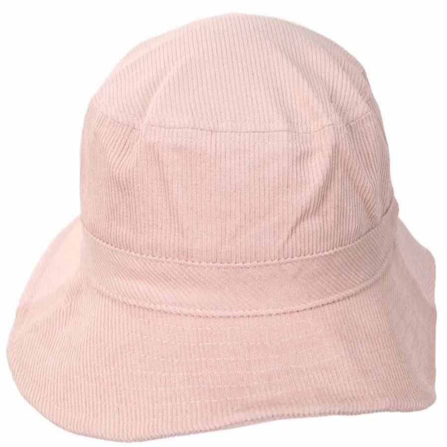 Men'S Hats * | Petra Corduroy Packable Bucket Hat Pink