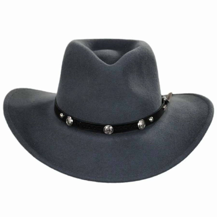 Cowboy & Western Hats * | Wild Flush Wool Felt Western Hat