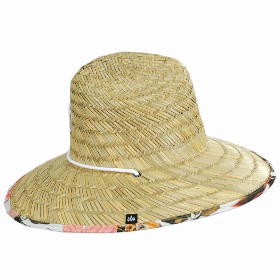 Outdoors * | Maya Rush Straw Lifeguard Hat