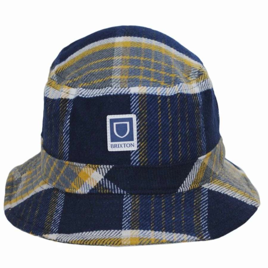 Men'S Hats * | Beta Plaid Packable Bucket Hat