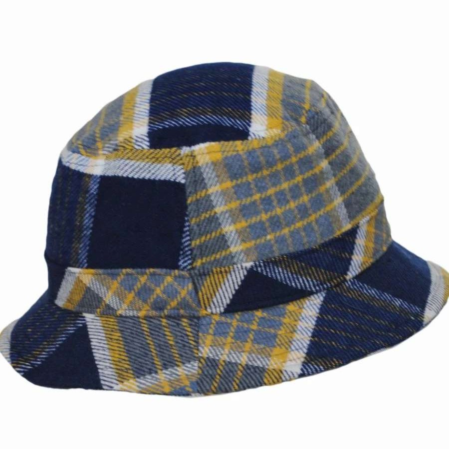 Men'S Hats * | Beta Plaid Packable Bucket Hat