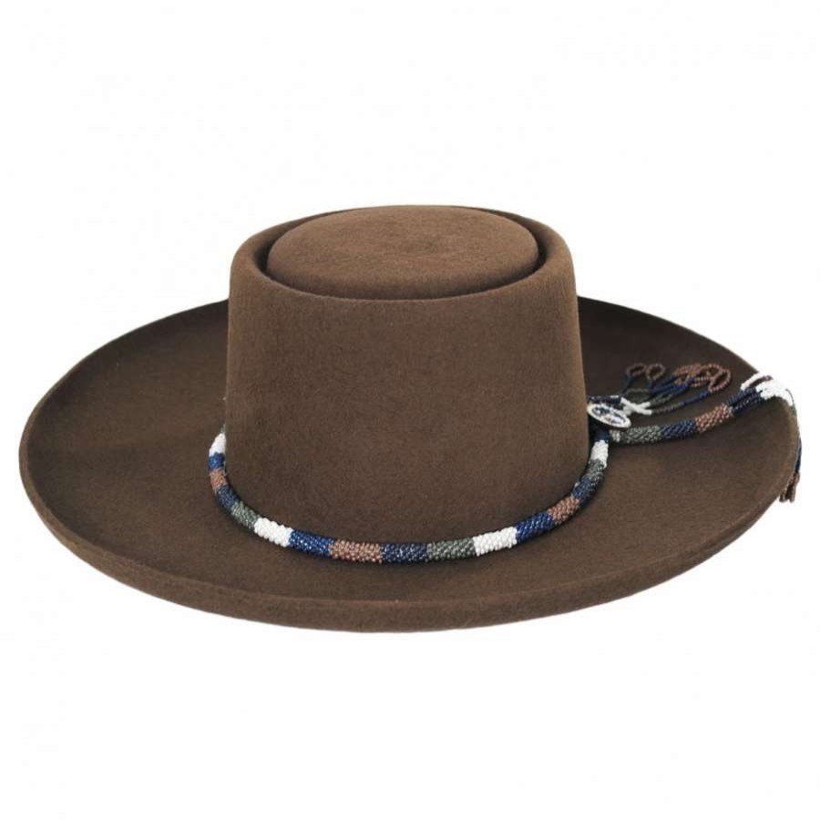 Cowboy & Western Hats * | Stetson Tellus Wool Felt Gambler Hat