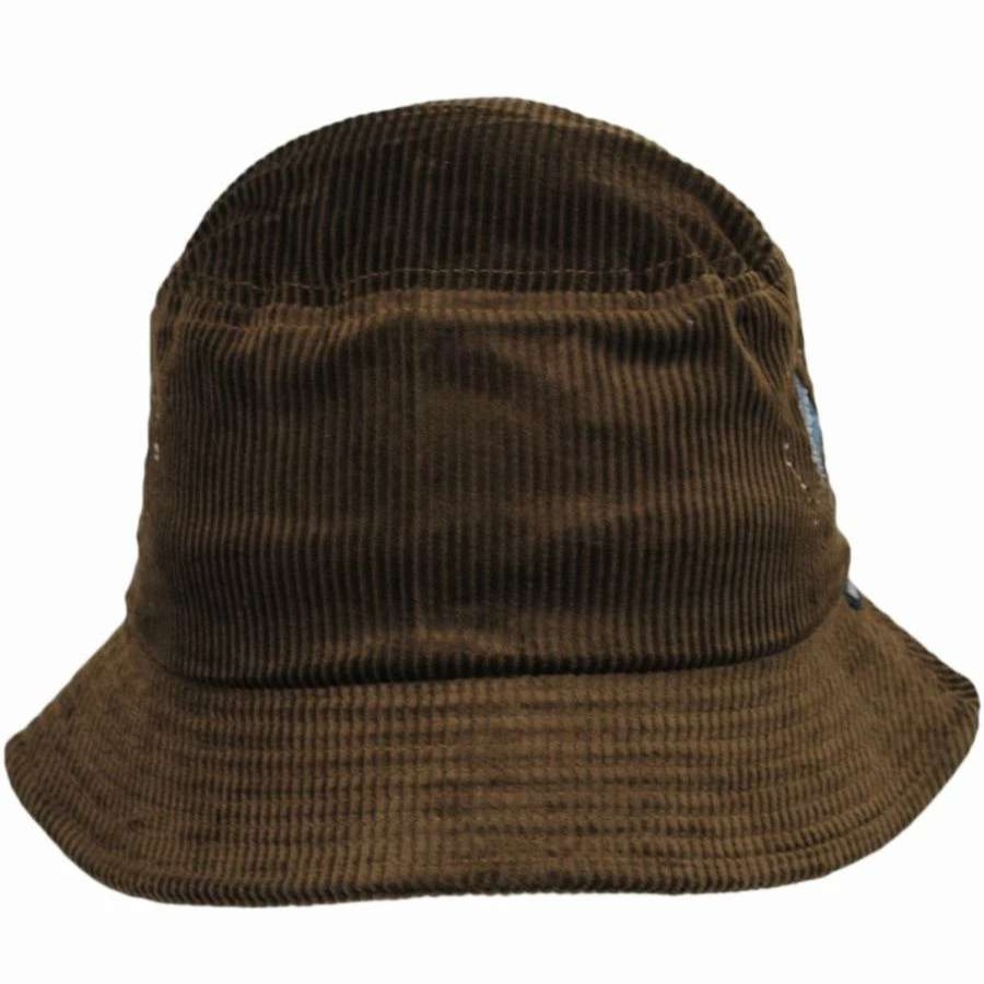 Bucket Hats * | Gramercy Argyle Corduroy Cotton Bucket Hat