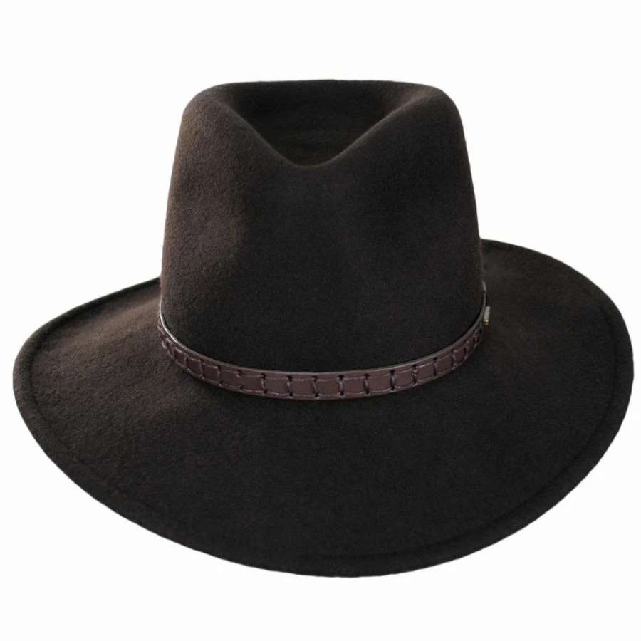 Cowboy & Western Hats * | Stetson Sturgis Crushable Wool Felt Outback Hat