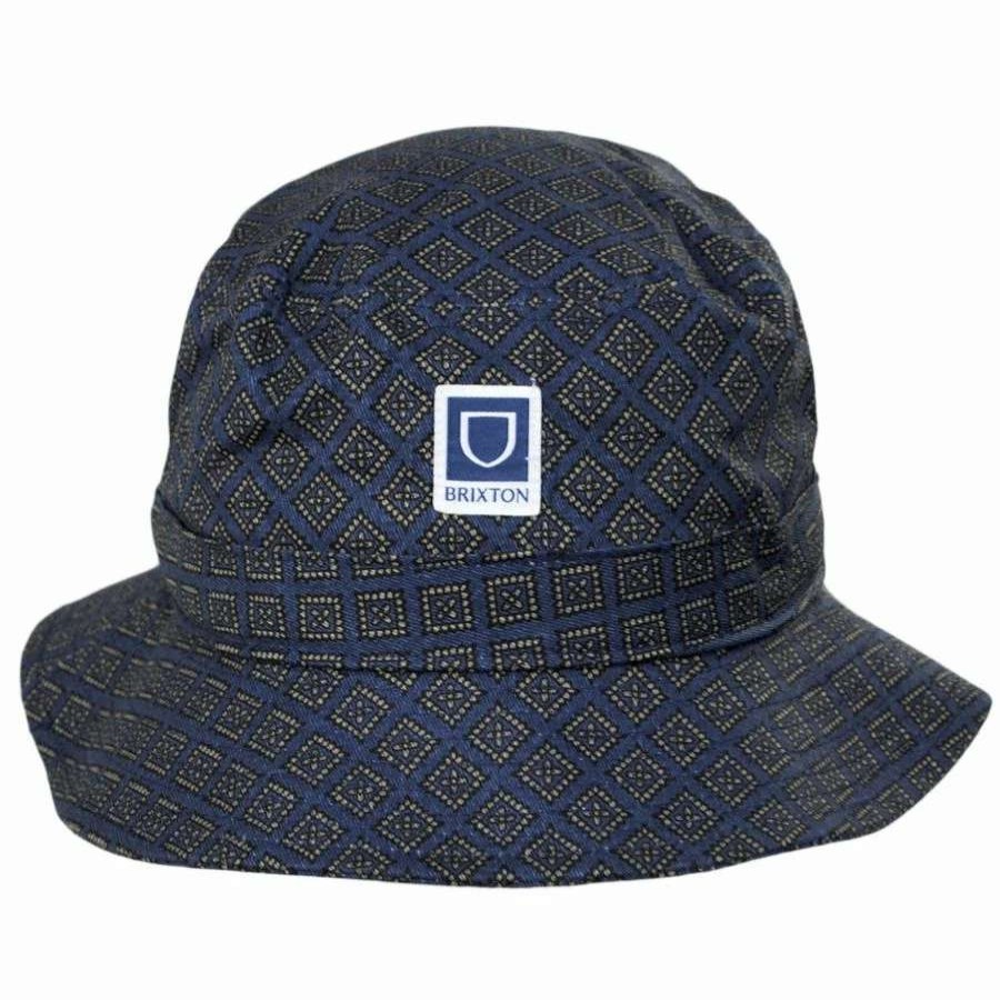 Bucket Hats * | Beta Medallion Print Cotton Bucket Hat