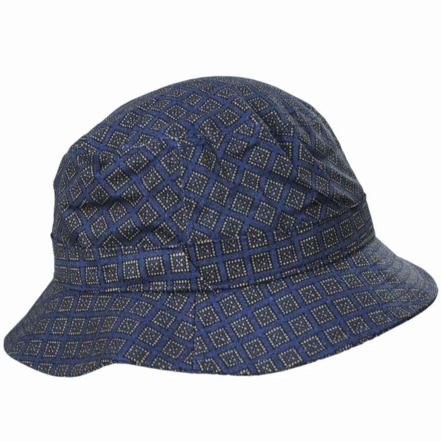 Bucket Hats * | Beta Medallion Print Cotton Bucket Hat