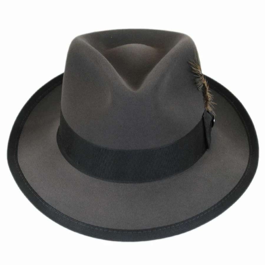 Men'S Hats * | Stetson Whippet Fur Felt Fedora Hat