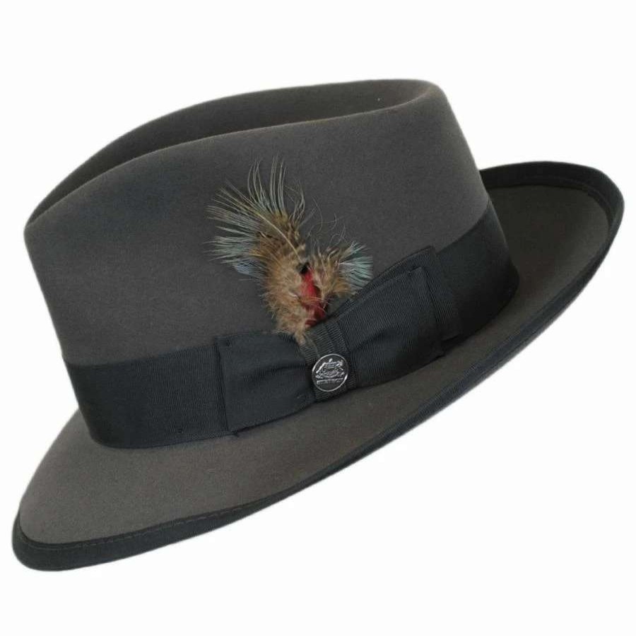 Men'S Hats * | Stetson Whippet Fur Felt Fedora Hat