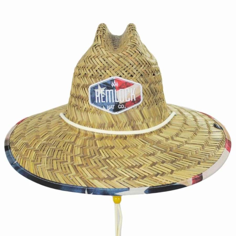 Outdoors * | Liberty Straw Lifeguard Hat