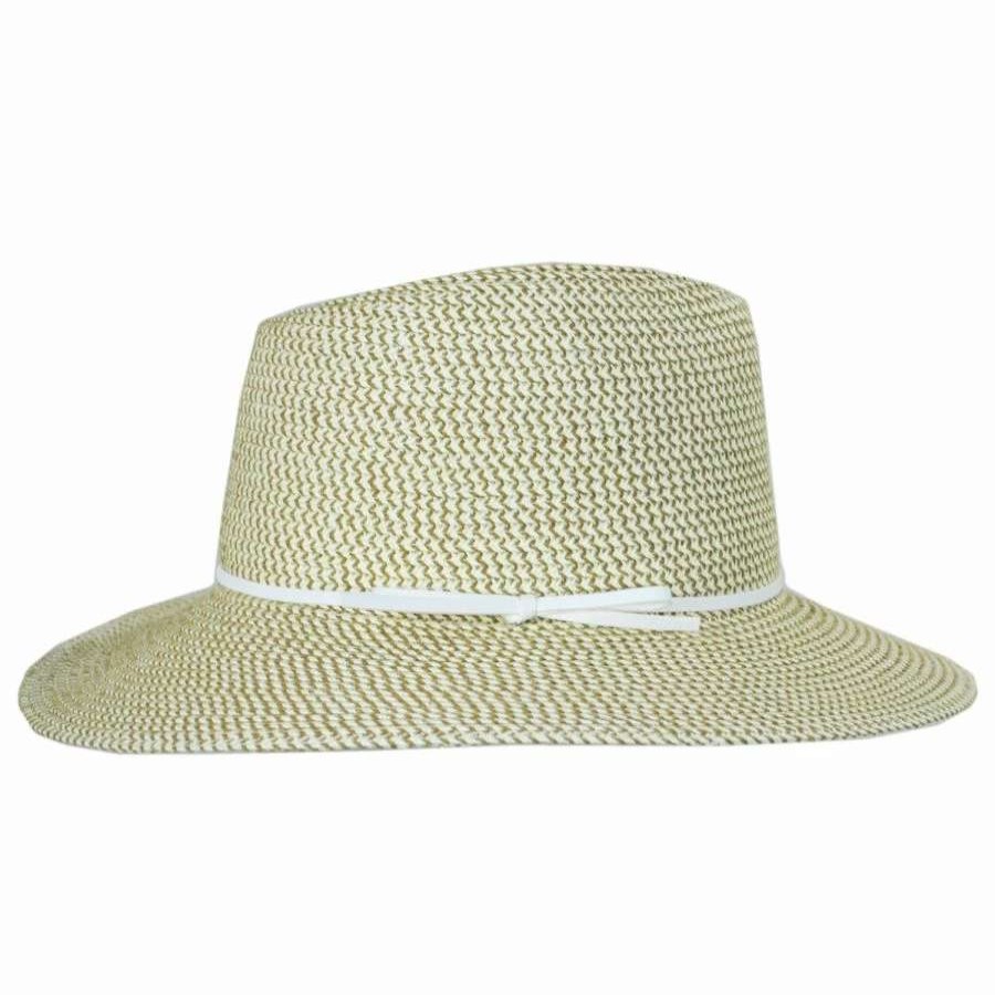 Fedoras * | Esme Braided Toyo Straw Fedora Hat