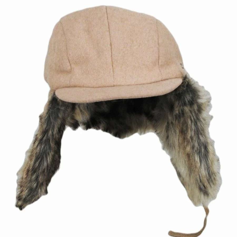 Outdoors * | Kangol Wool Blend Aviator Hat