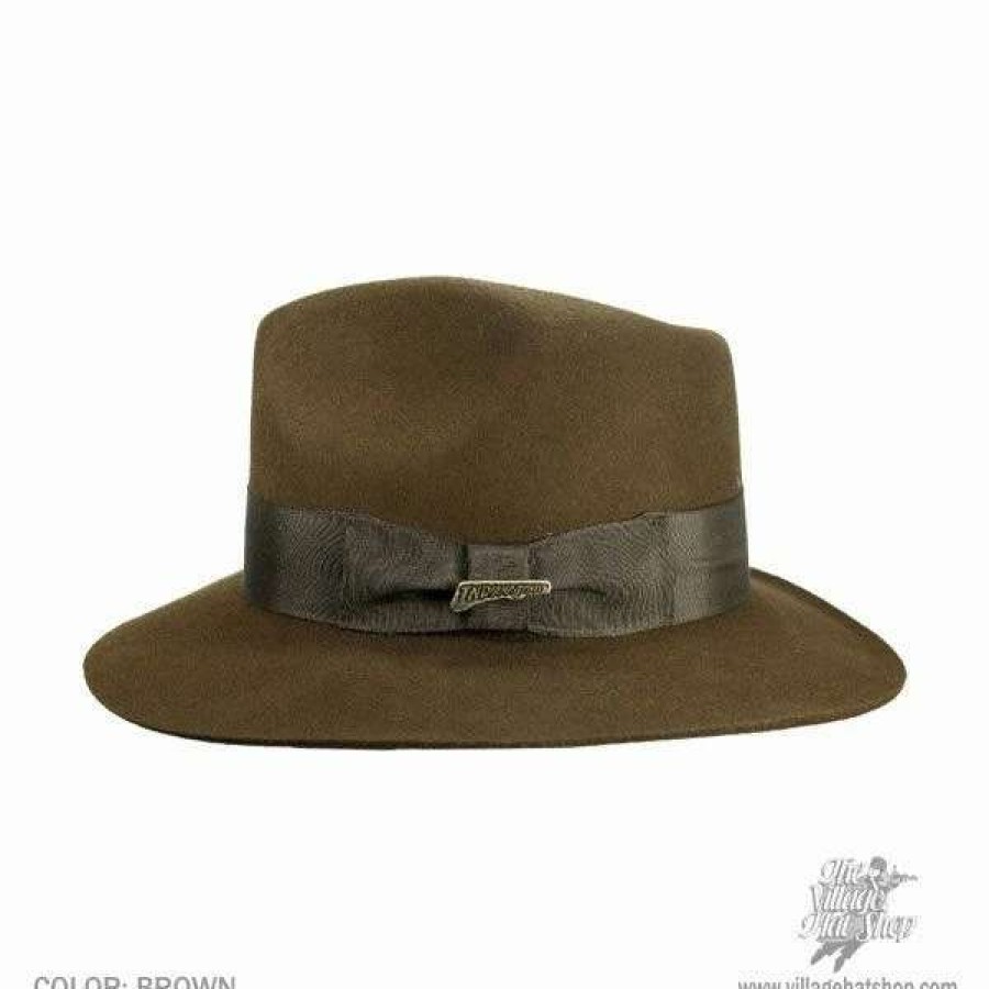 Fedoras * | Officially Licensed Wool Felt Fedora Hat