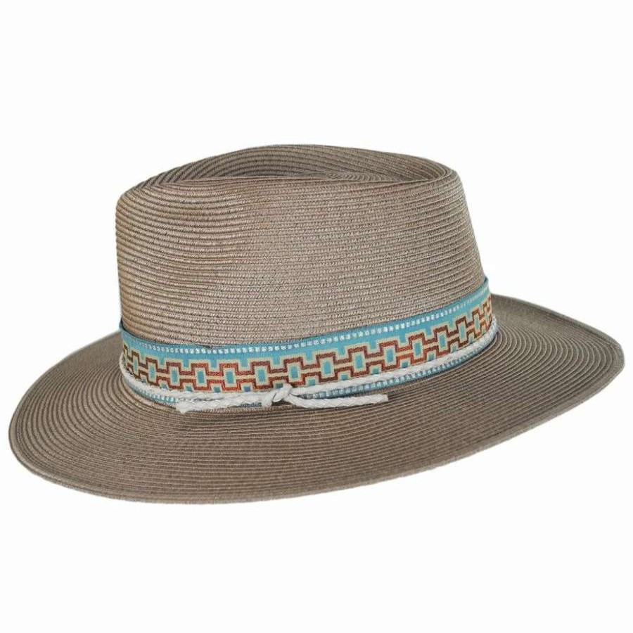 Fedoras * | Goorin Bros Marcos Braided Straw Fedora Hat