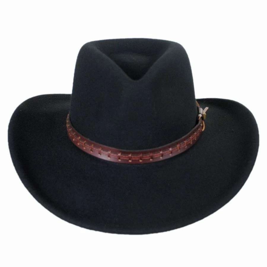 Fedoras * | Firehole Crushable Wool Litefelt Western Hat