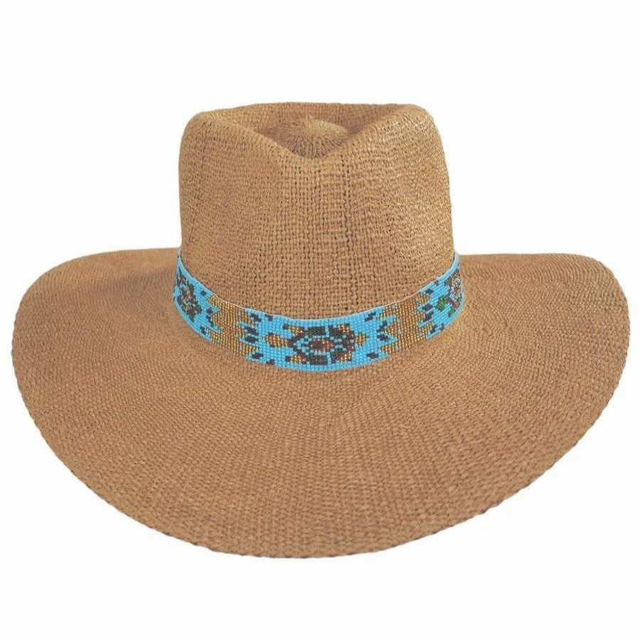 Fedoras * | La Paz Toyo Straw Rancher Fedora Hat