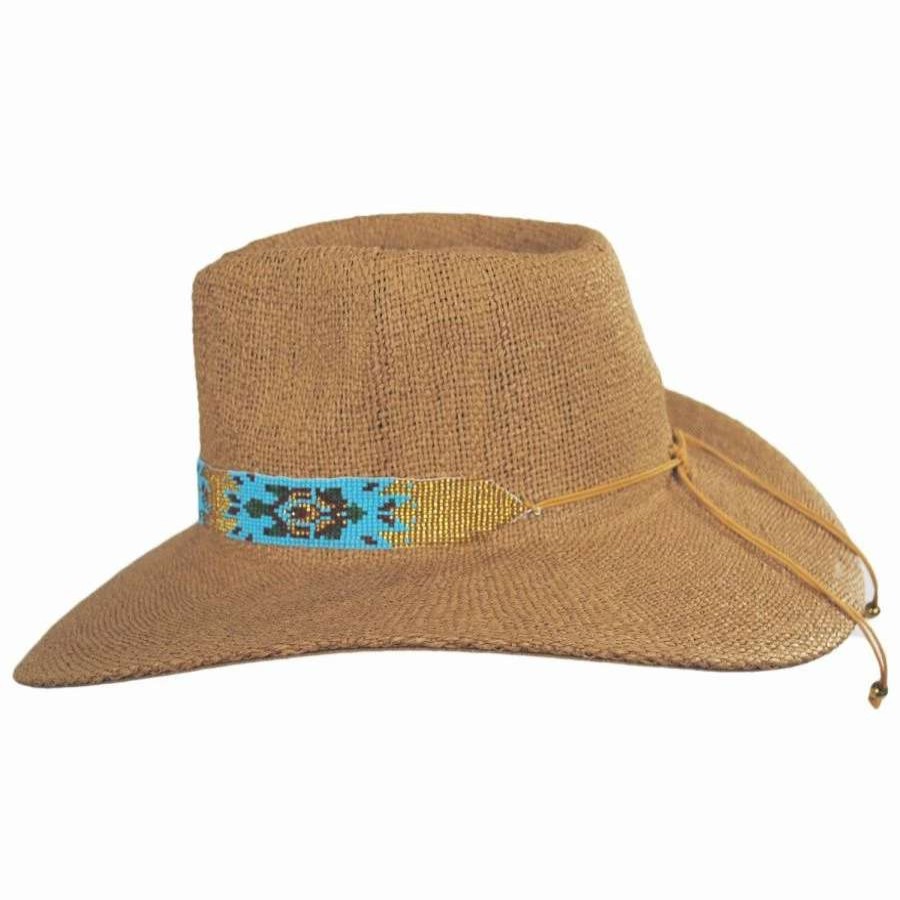 Fedoras * | La Paz Toyo Straw Rancher Fedora Hat