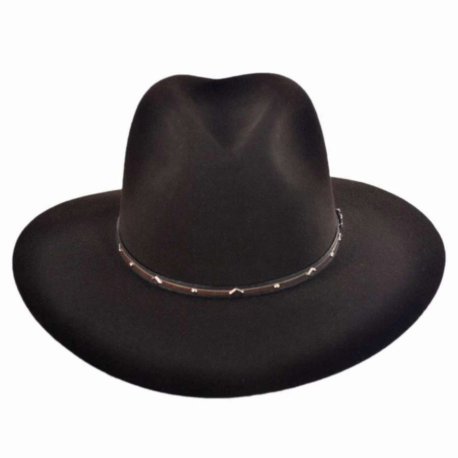 Cowboy & Western Hats * | Compass Merino Wool Felt Western Hat