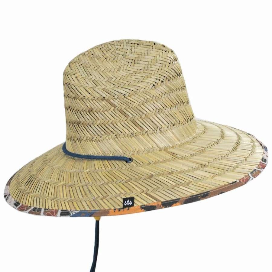 Outdoors * | Bazaar Rush Straw Lifeguard Hat