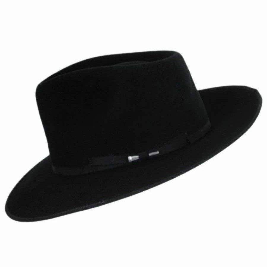 Fedoras * | Colver Elite Wool Felt Fedora Hat