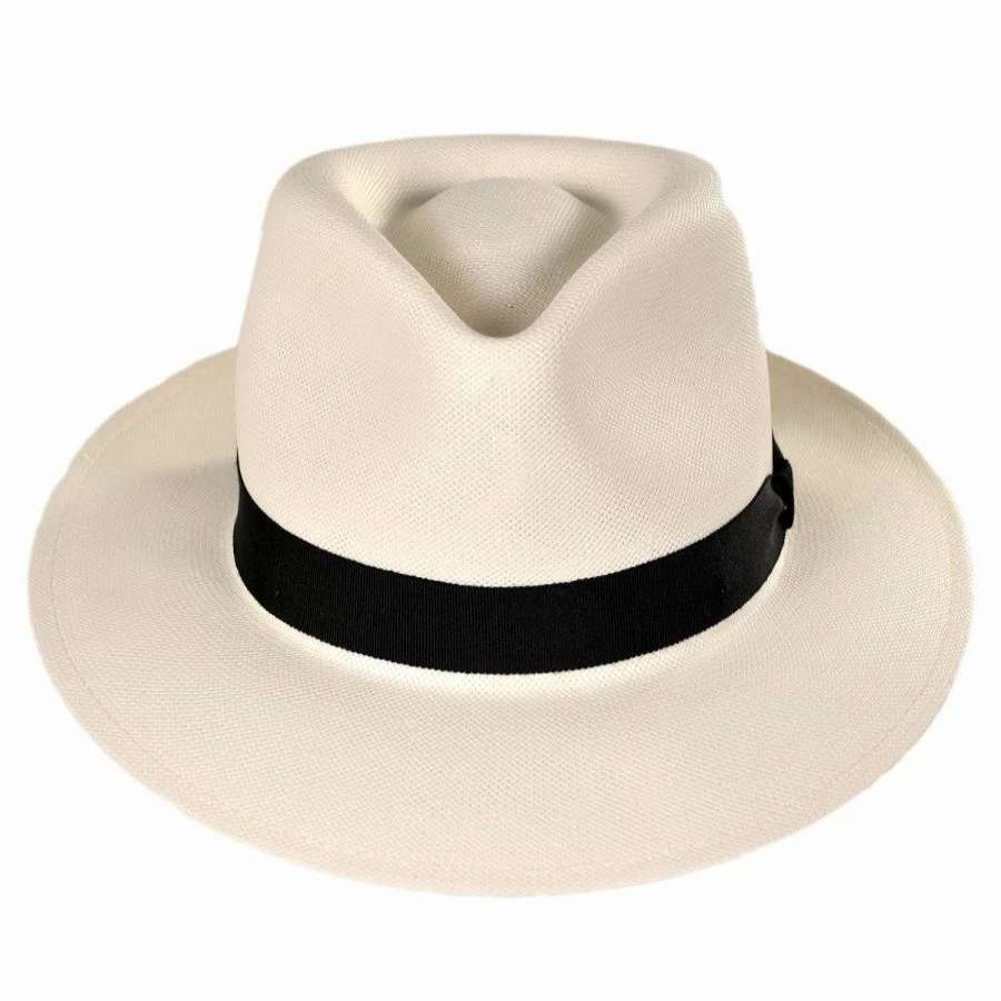 Fedoras * | Konrath Shantung Litestraw Fedora Hat