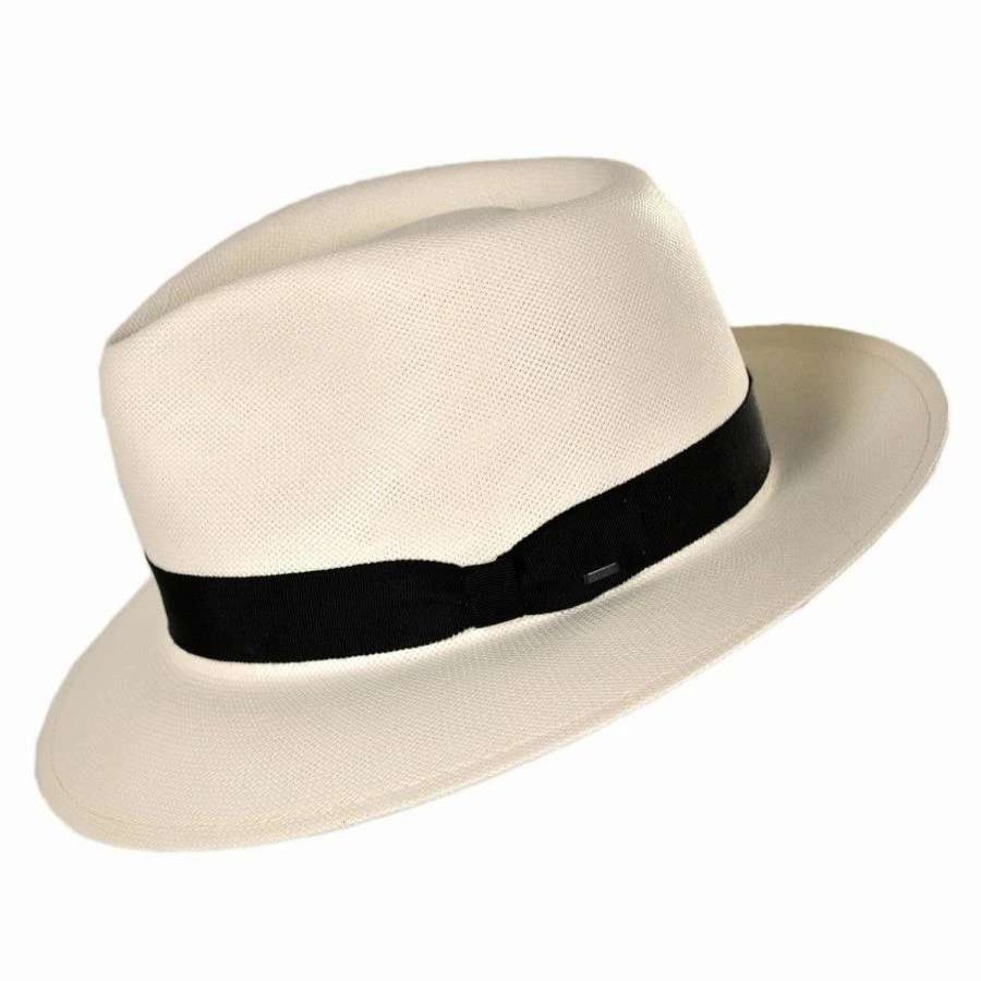 Fedoras * | Konrath Shantung Litestraw Fedora Hat