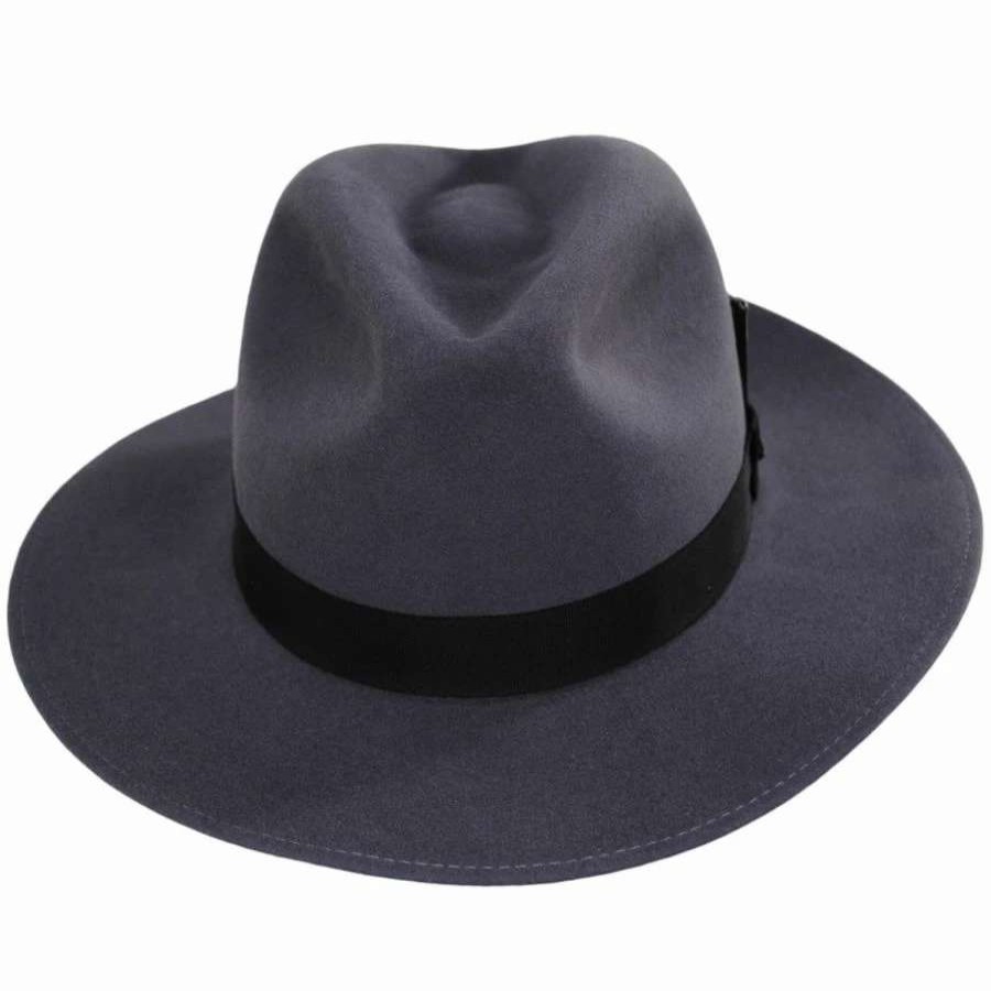 Fedoras * | Nilson Fur Felt Fedora Hat