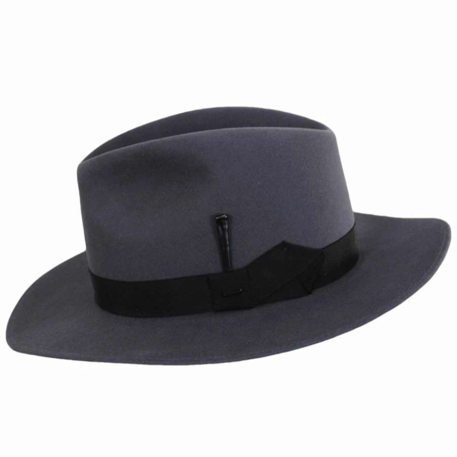 Fedoras * | Nilson Fur Felt Fedora Hat