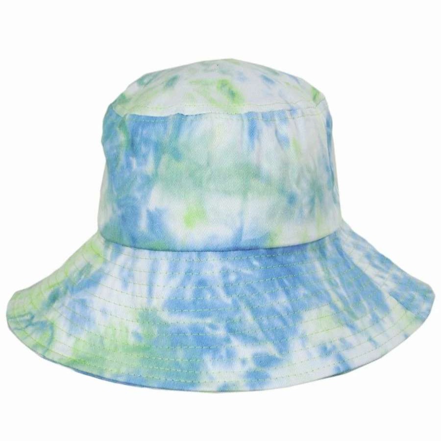 Men'S Hats * | Spot Tie Dye Cotton Bucket Hat