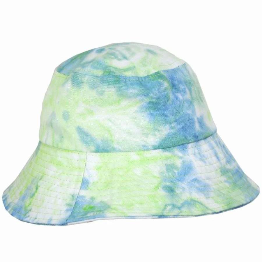 Men'S Hats * | Spot Tie Dye Cotton Bucket Hat