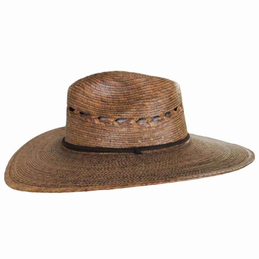 Outdoors * | Scala Gelsomina Palm Straw Lifeguard Hat