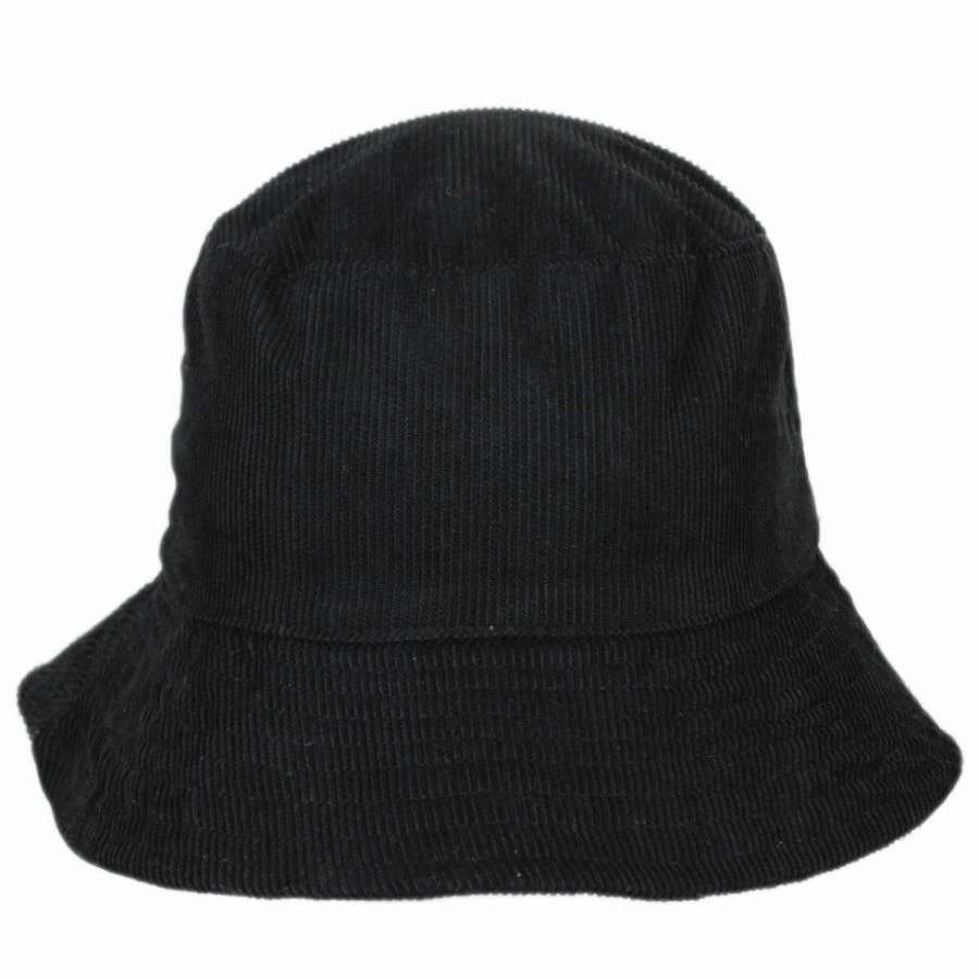 Bucket Hats * | Scala Verdo Corduory Bucket Hat