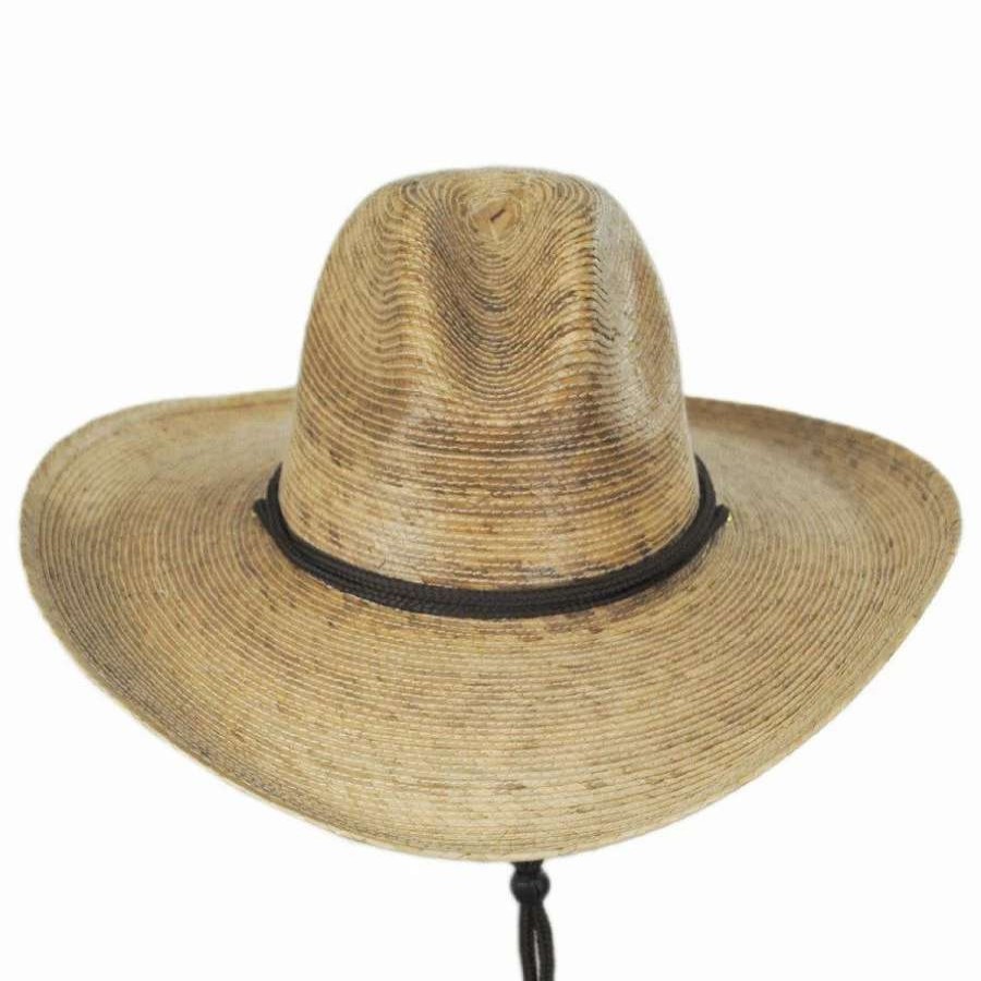 Outdoors * | Pecos Palm Straw Gus Western Hat