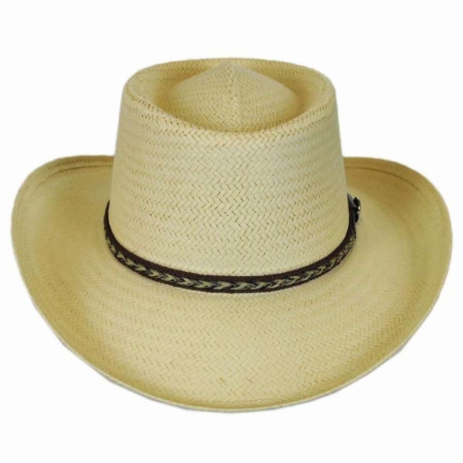 Outdoors * | Rockett Raindura Straw Gambler Hat