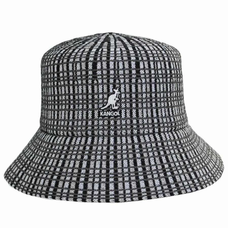 Bucket Hats * | Kangol Prep Plaid Bucket Hat