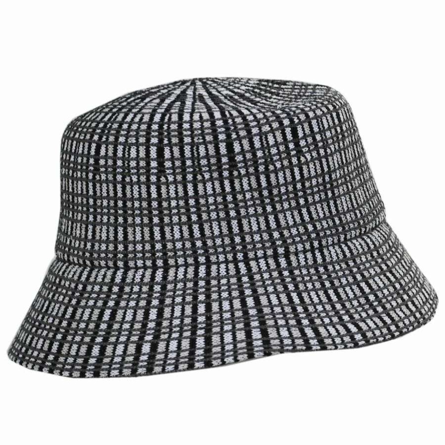 Bucket Hats * | Kangol Prep Plaid Bucket Hat