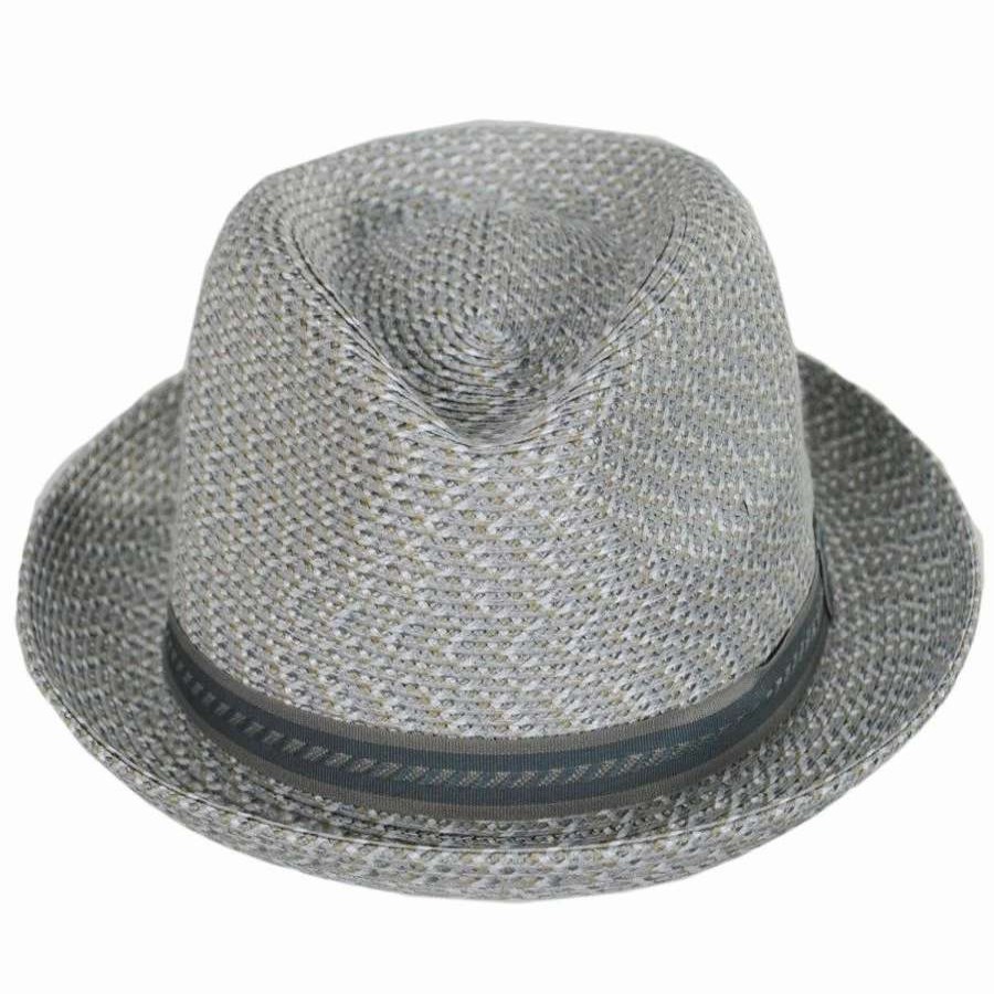 Fedoras * | Mannes Poly Braid Fedora Hat