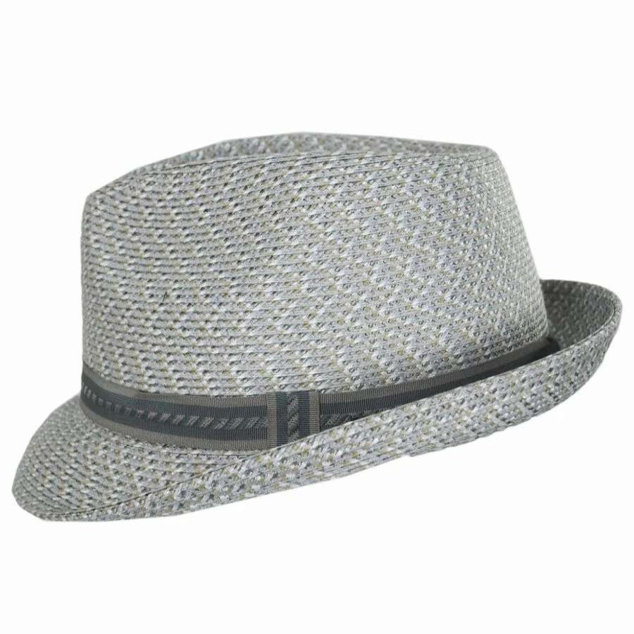 Fedoras * | Mannes Poly Braid Fedora Hat