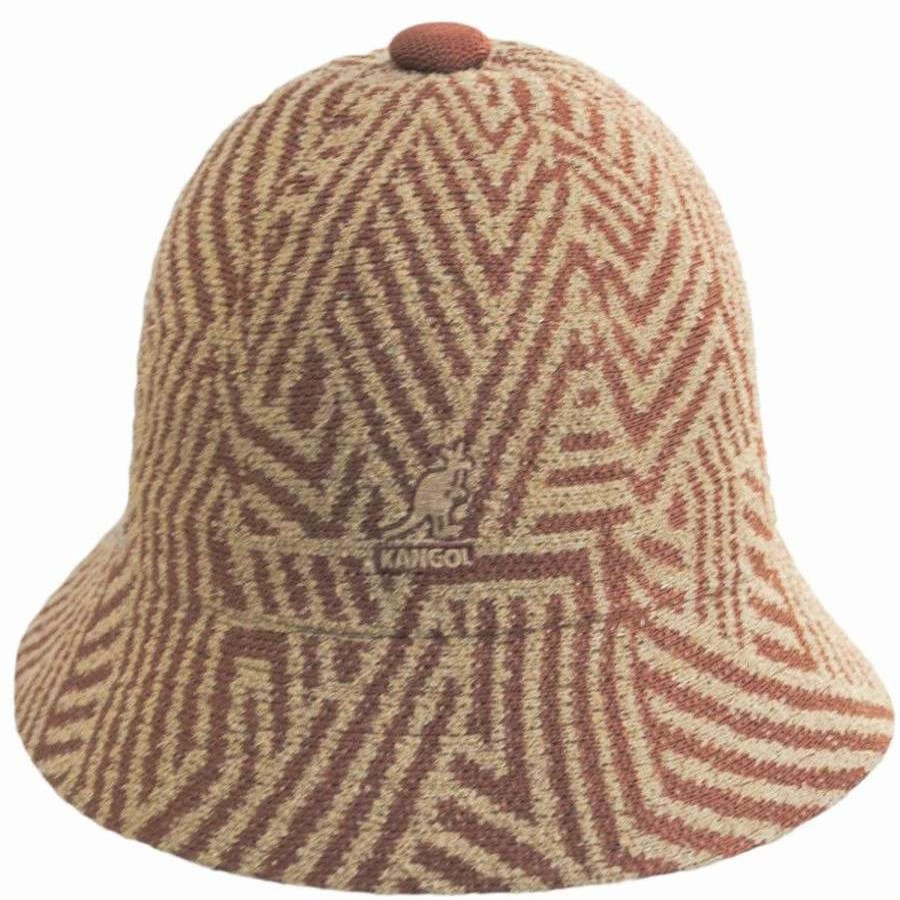 Bucket Hats * | Kangol Virtual Grid Casual Bucket Hat